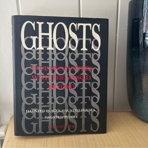 Ghosts Coffee Table Hardcover Book Hans Holzer Haunted People Places Halloween